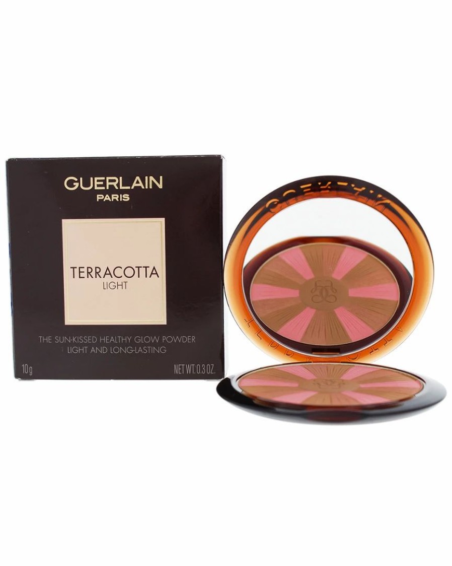 Lip & Cheek Makeup | * Guerlain Women'S 0.3Oz 05 Deep Cool Terracotta Light Healthy Glow Powder Lip & Cheek Makeup