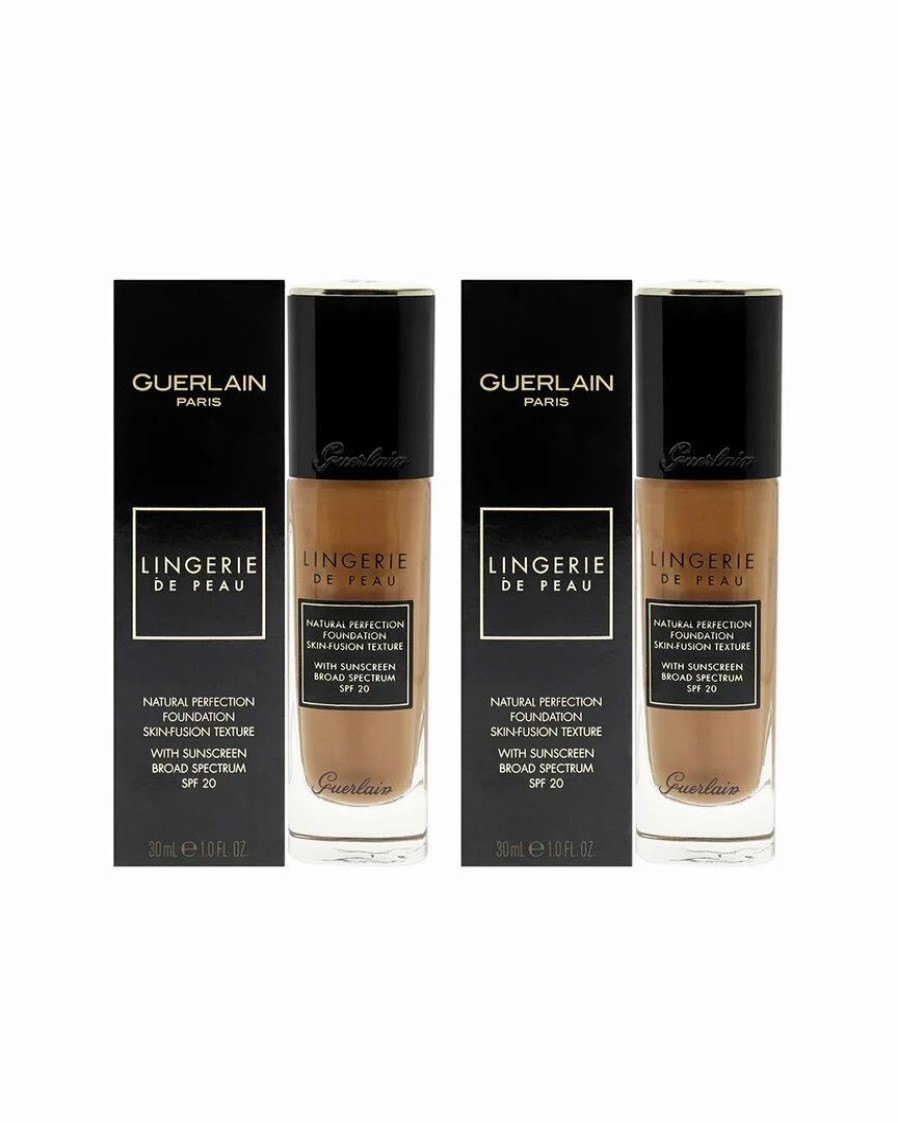 Face & Eye Makeup | * Guerlain 1Oz Lingerie De Peau Natural Perfection Foundation Spf 20 W/Sunscreen 05N Fonce Deep Women Face & Eye Makeup