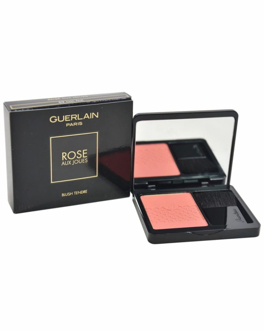 Lip & Cheek Makeup | * Guerlain Chic Pink Rose Aux Joues Tender 0.22Oz Blush Women Lip & Cheek Makeup