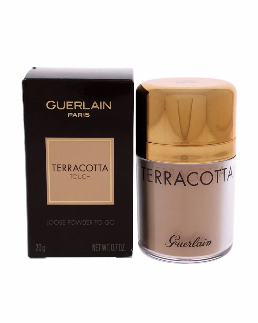 Face & Eye Makeup | * Guerlain 0.7Oz #02 Medium Terracotta Touch Loose Powder On-The-Go Women Face & Eye Makeup