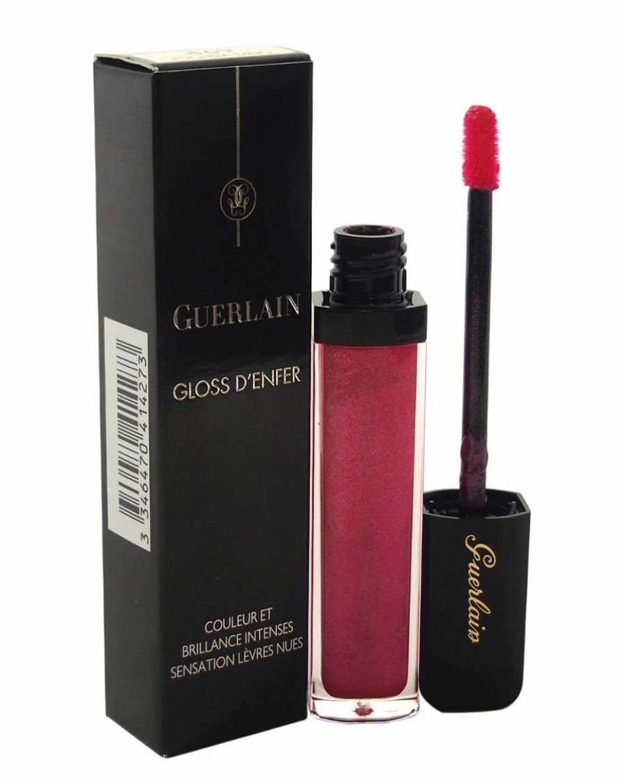 Lip & Cheek Makeup | * Guerlain .25Oz Maxi Shine Lip Gloss In Fuchsia Ding Women Lip & Cheek Makeup