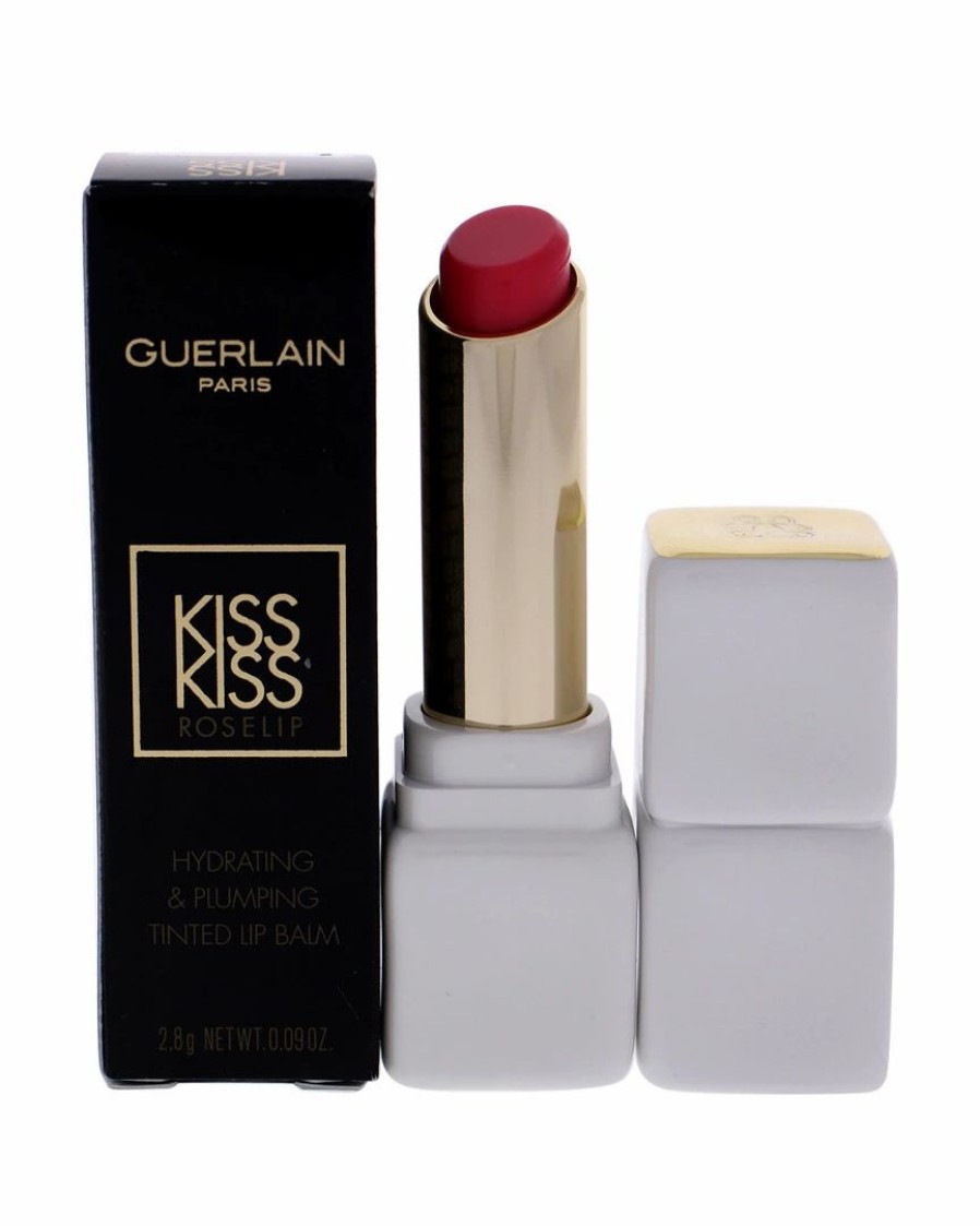 Lip & Cheek Makeup | * Guerlain 0.09Oz #R375 Flush Noon Kisskiss Roselip Hydrating Plumping Tinte Women Lip & Cheek Makeup