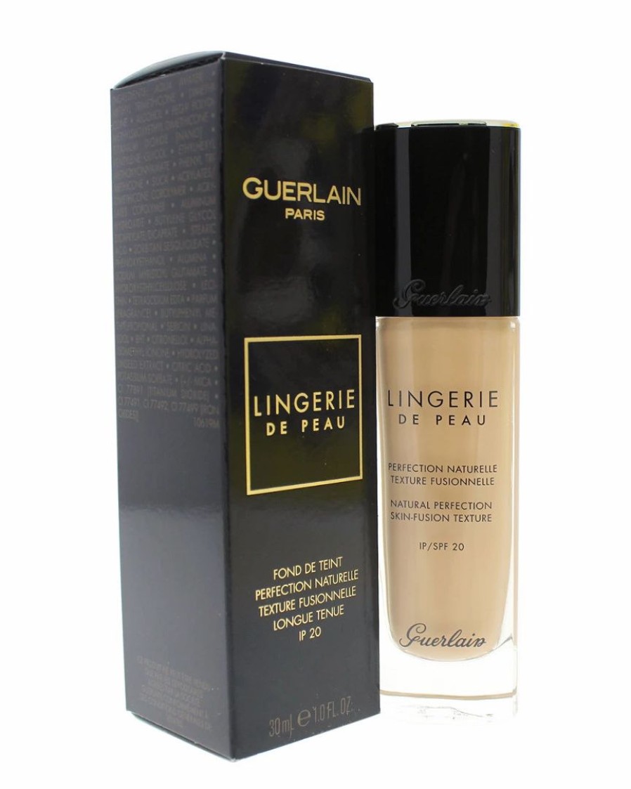 Face & Eye Makeup | * Guerlain Lingerie De Peau Natural Perfection Natural 1Oz Foundation Spf 20 Women Face & Eye Makeup