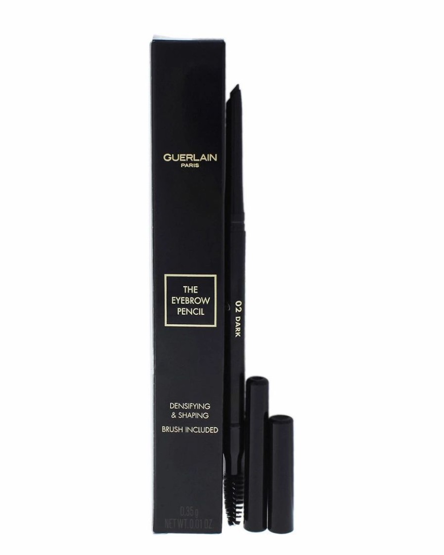 Face & Eye Makeup | * Guerlain 0.01Oz #02 Dark The Eyebrow Pencil Women Face & Eye Makeup