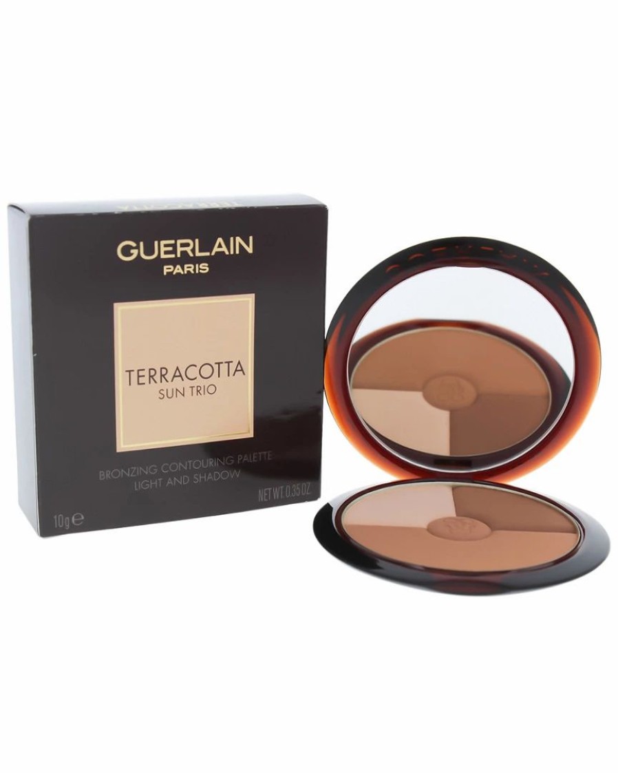 Face & Eye Makeup | * Guerlain 0.35Oz Natural Terracotta Sun Trio Bronzing Contour Palette Women Face & Eye Makeup