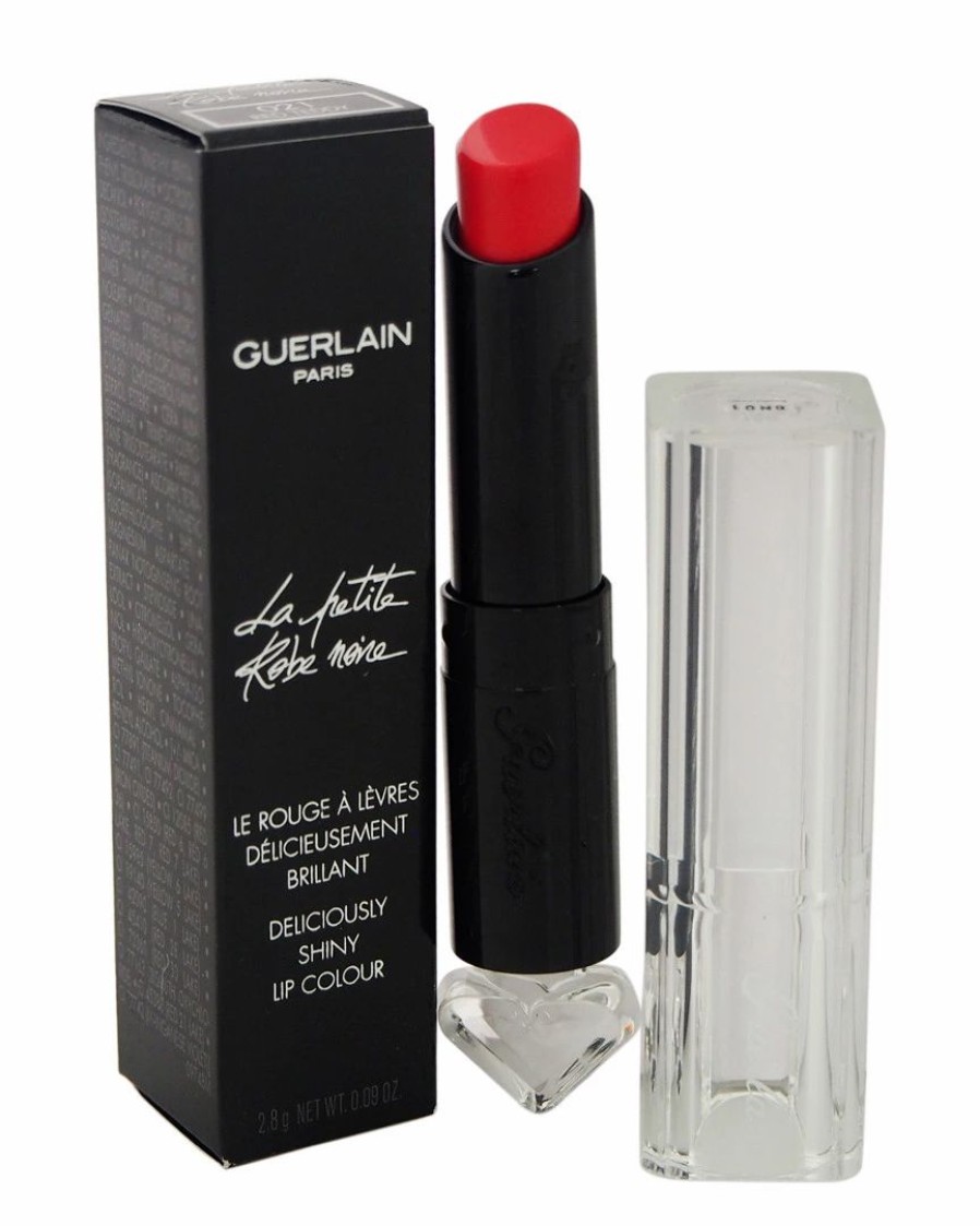 Lip & Cheek Makeup | * Guerlain 0.09Oz 021 Red Teddy La Petite Robe Noire Deliciously Shiny Lip Colour Women Lip & Cheek Makeup