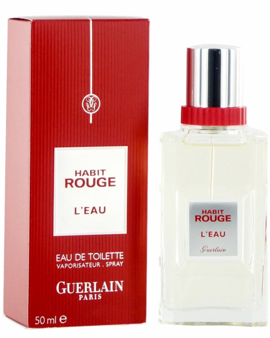 Cologne & Aftershave | * Guerlain Men'S Habit Rouge Leau 1.7Oz Eau De Toilette Spray Cologne & Aftershave