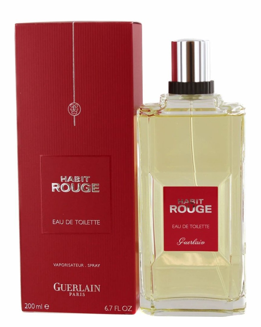 Cologne & Aftershave | * Guerlain Men'S Habit Rouge 6.7Oz Eau De Toilette Spray Cologne & Aftershave