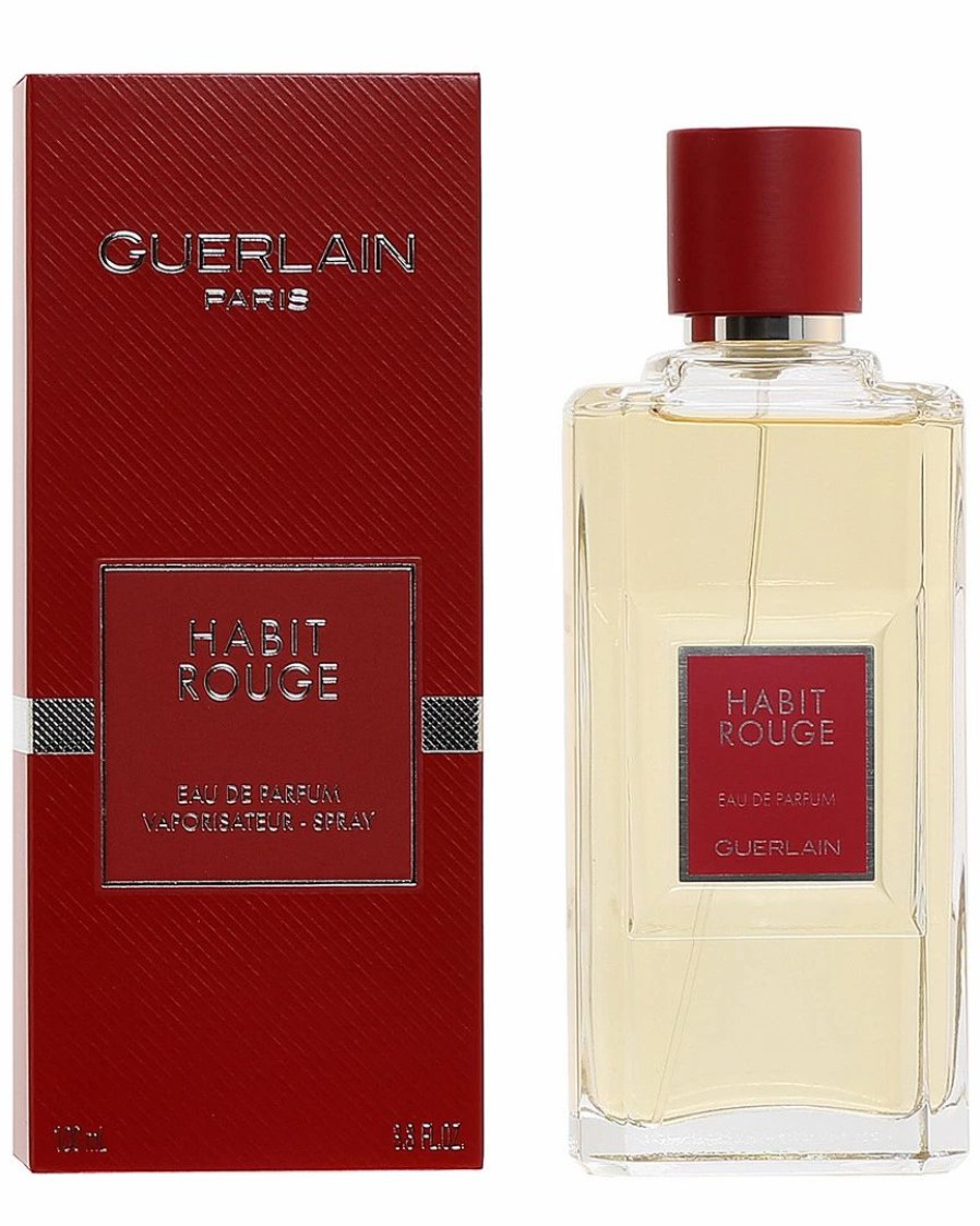 Cologne & Aftershave | * Guerlain Men'S 3.4Oz Habit Rouge Eau De Parfum Spray Cologne & Aftershave