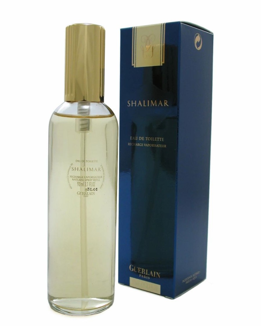 Cologne & Aftershave | * Guerlain Women'S Shalimar 3.1Oz Eau De Toilette Spray Refill Cologne & Aftershave