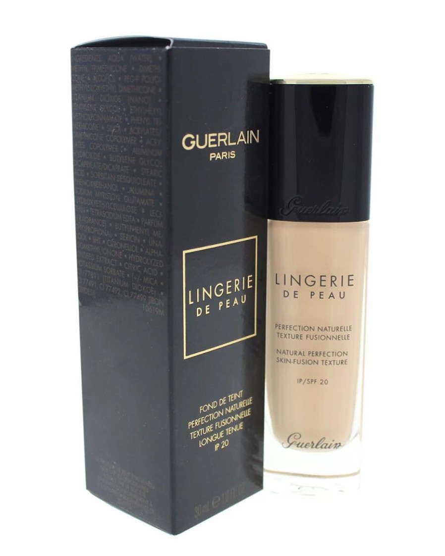 Face & Eye Makeup | * Guerlain Lingerie De Peau Natural Perfection Light Cool 1Oz Foundation Spf 20 Women Face & Eye Makeup