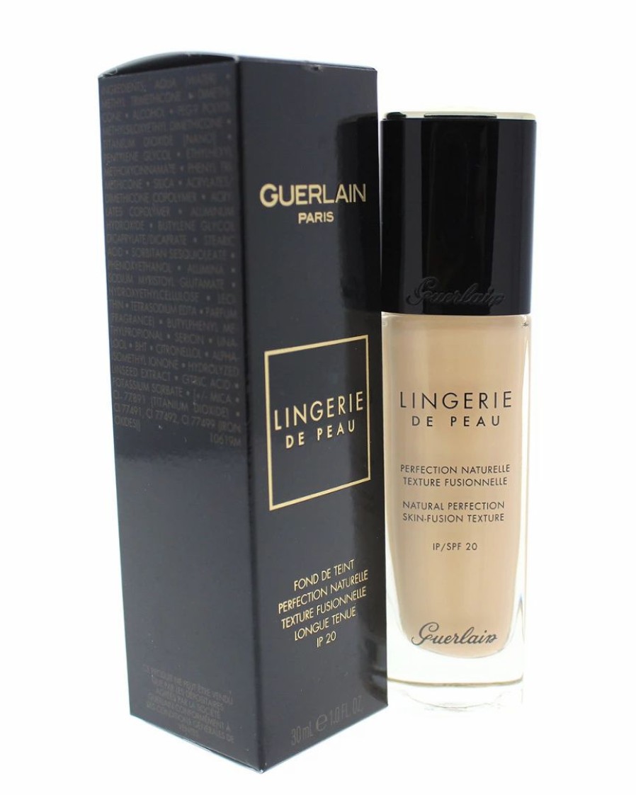 Face & Eye Makeup | * Guerlain Lingerie De Peau Natural Perfection Porcelain 1Oz Foundation Spf 20 Women Face & Eye Makeup