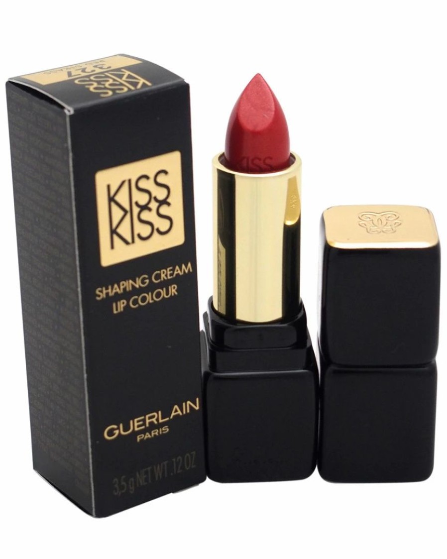 Lip & Cheek Makeup | * Guerlain 0.12Oz Red Strass Kisskiss Shaping Cream Lip Colour Women Lip & Cheek Makeup