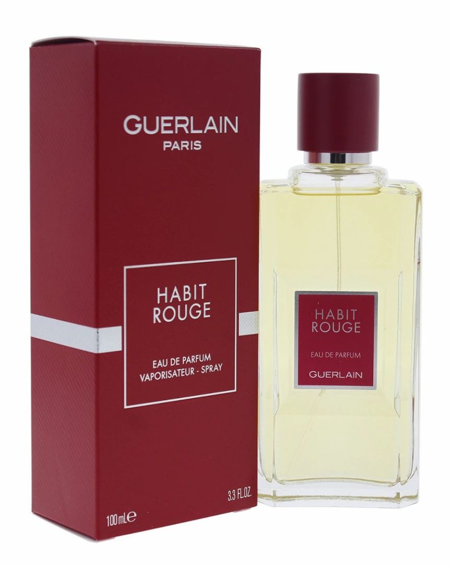 Cologne & Aftershave | * Guerlain Men'S 3.3Oz Habit Rouge Edp Spray Cologne & Aftershave