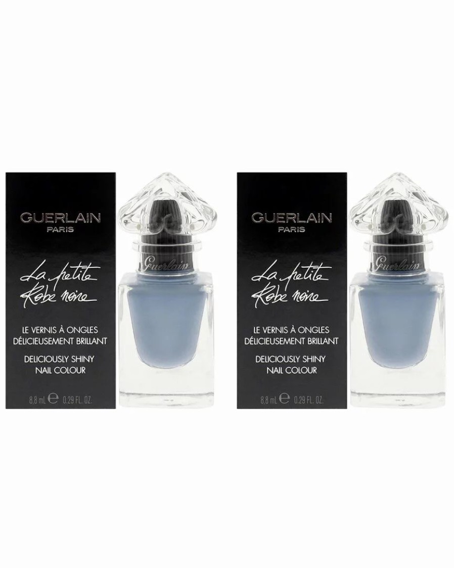 Bath & Body | * Guerlain 0.29Oz La Petite Robe Noire Deliciously Shiny Nail Colour #008 Denim Jacket Women Bath & Body