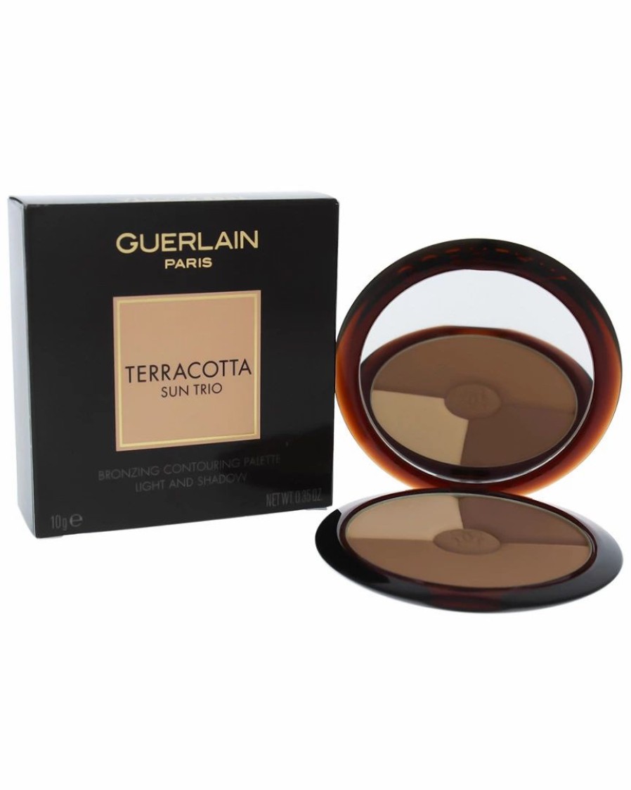 Face & Eye Makeup | * Guerlain 0.35Oz Light Terracotta Sun Trio Bronzing Contour Palette Women Face & Eye Makeup