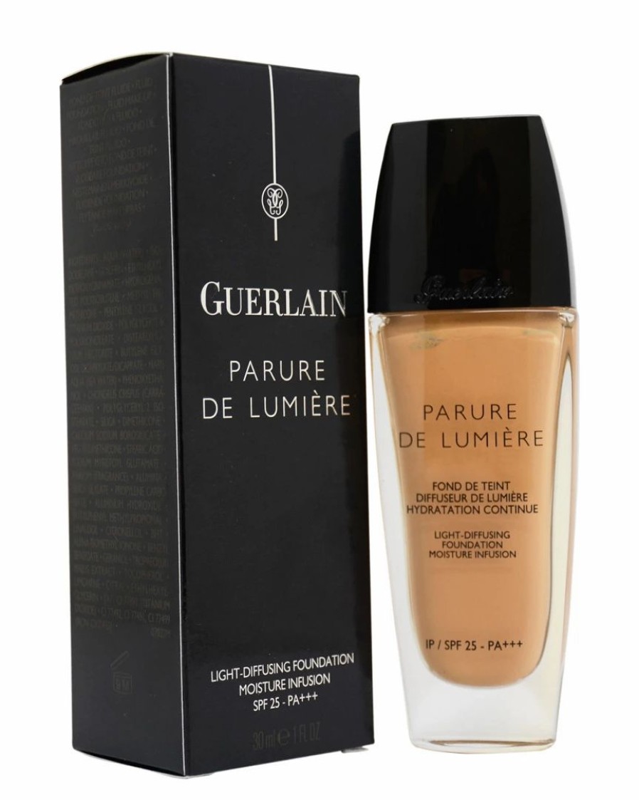 Face & Eye Makeup | * Guerlain 1Oz #23 Dore Naturel Parure De Lumiere Light Diffusing Foundation Spf25 Women Face & Eye Makeup