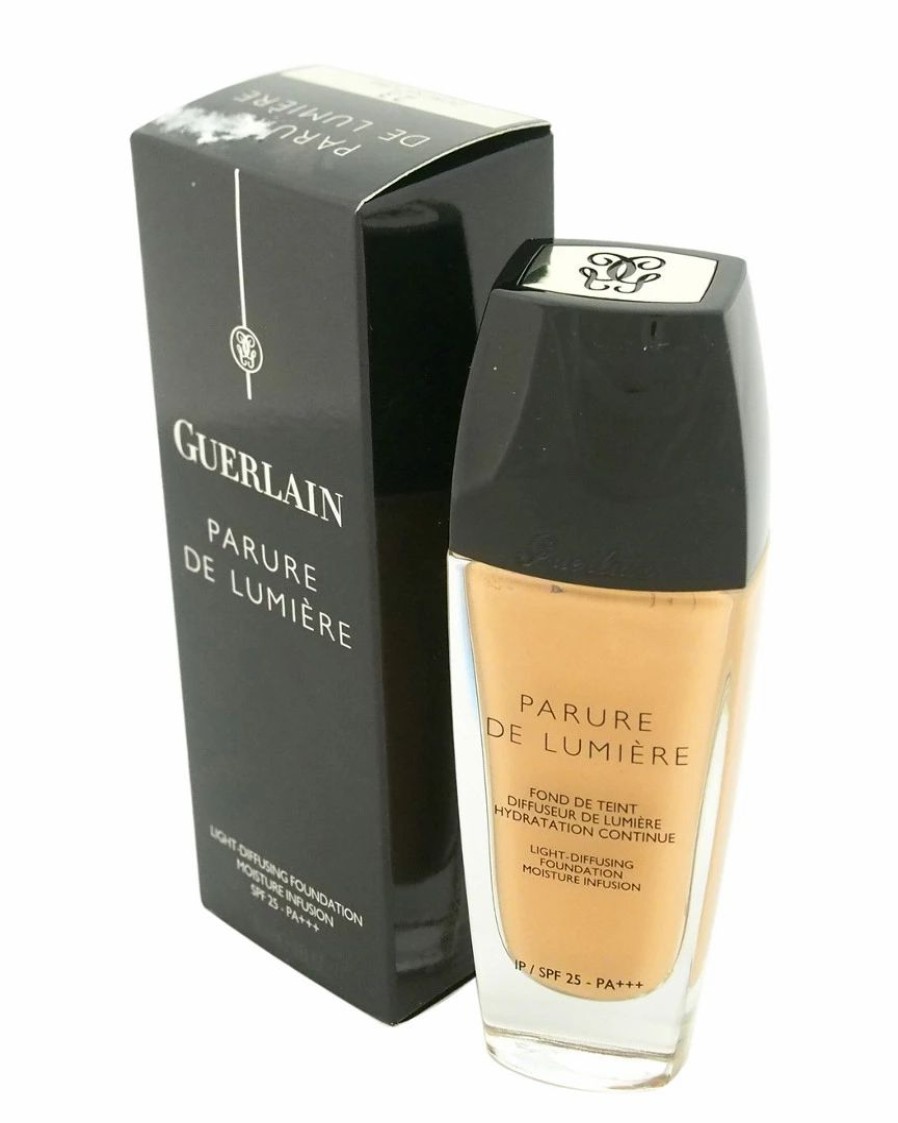 Face & Eye Makeup | * Guerlain 1Oz #23 Dore Naturel Parure De Lumiere Light Diffusing Foundation Spf25 Women Face & Eye Makeup