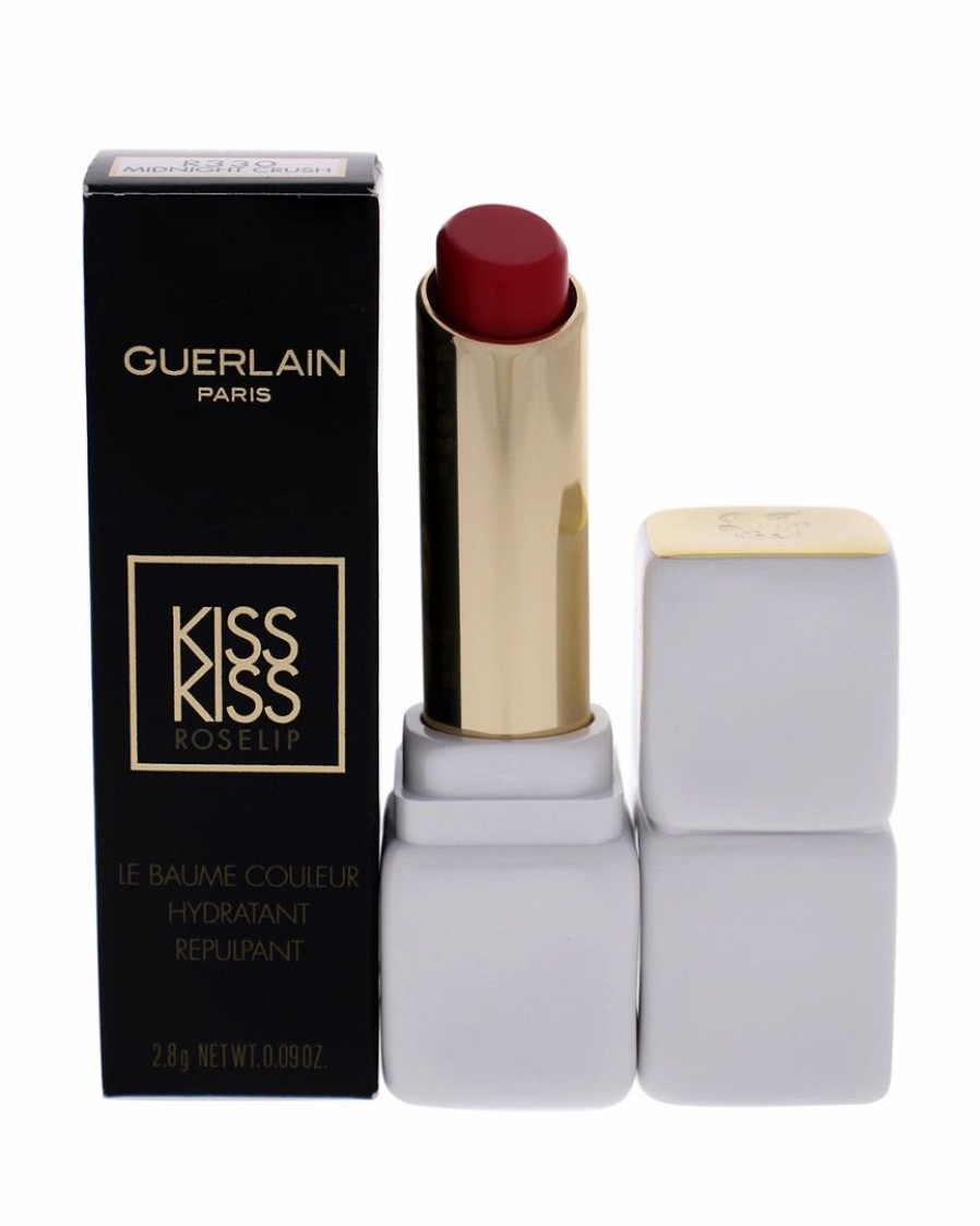 Lip & Cheek Makeup | * Guerlain 0.09Oz #R330 Midnight Crush Kisskiss Roselip Hydrating Plumping Tinte Women Lip & Cheek Makeup