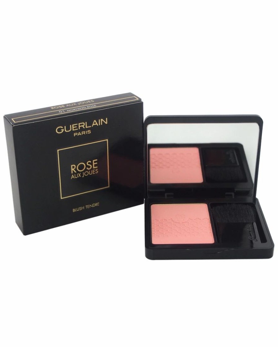 Lip & Cheek Makeup | * Guerlain 0.22Oz 01 Morning Rose Rose Aux Joues Tender Blush Women Lip & Cheek Makeup