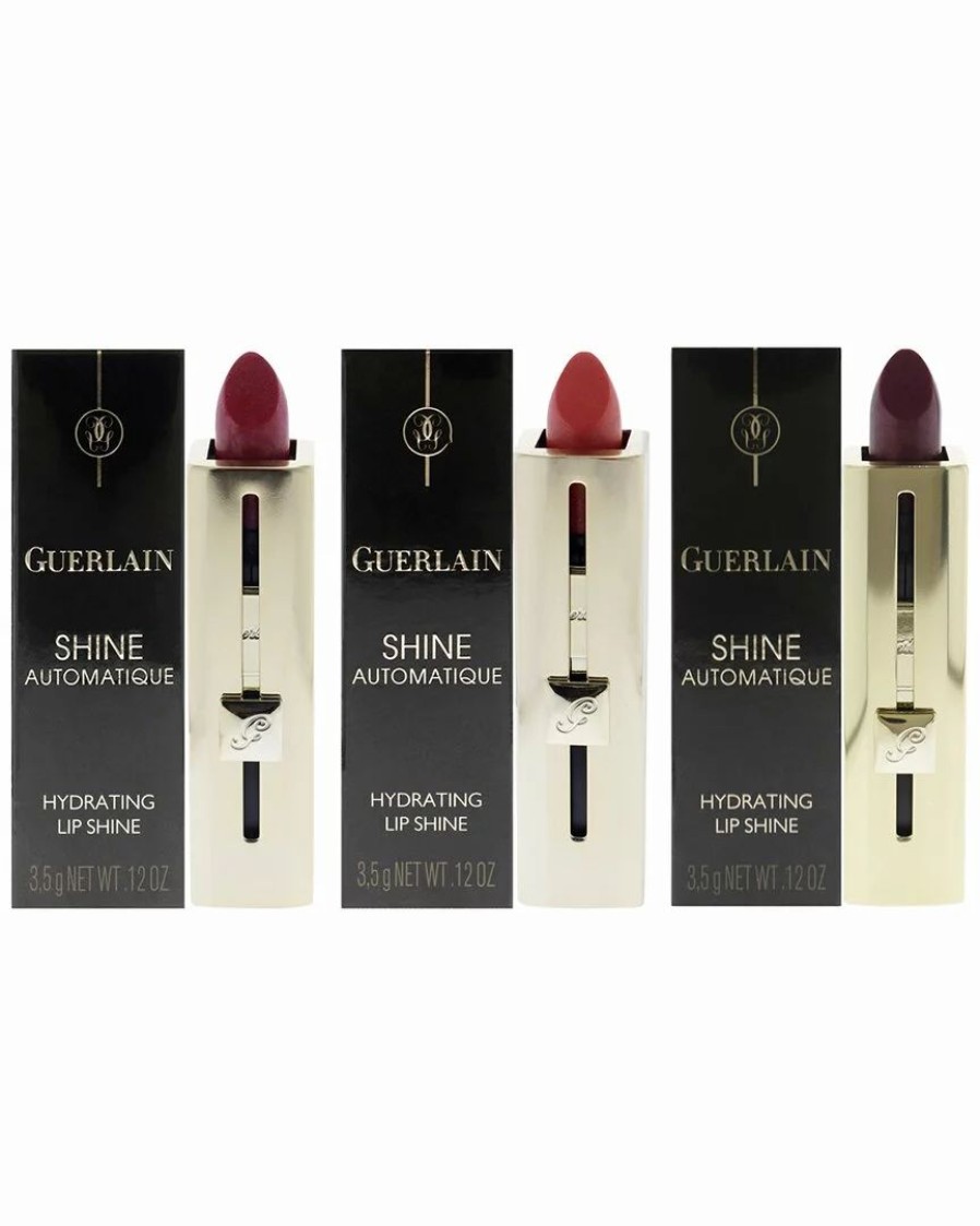 Makeup Sets | * Guerlain 3Pc Shine Automatique Hydrating Lip Shine Set Women Makeup Sets