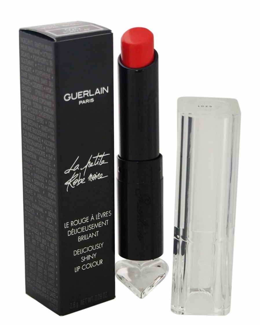 Lip & Cheek Makeup | * Guerlain 0.09Oz 020 Poppy Cap La Petite Robe Noire Deliciously Shiny Lip Colour Women Lip & Cheek Makeup