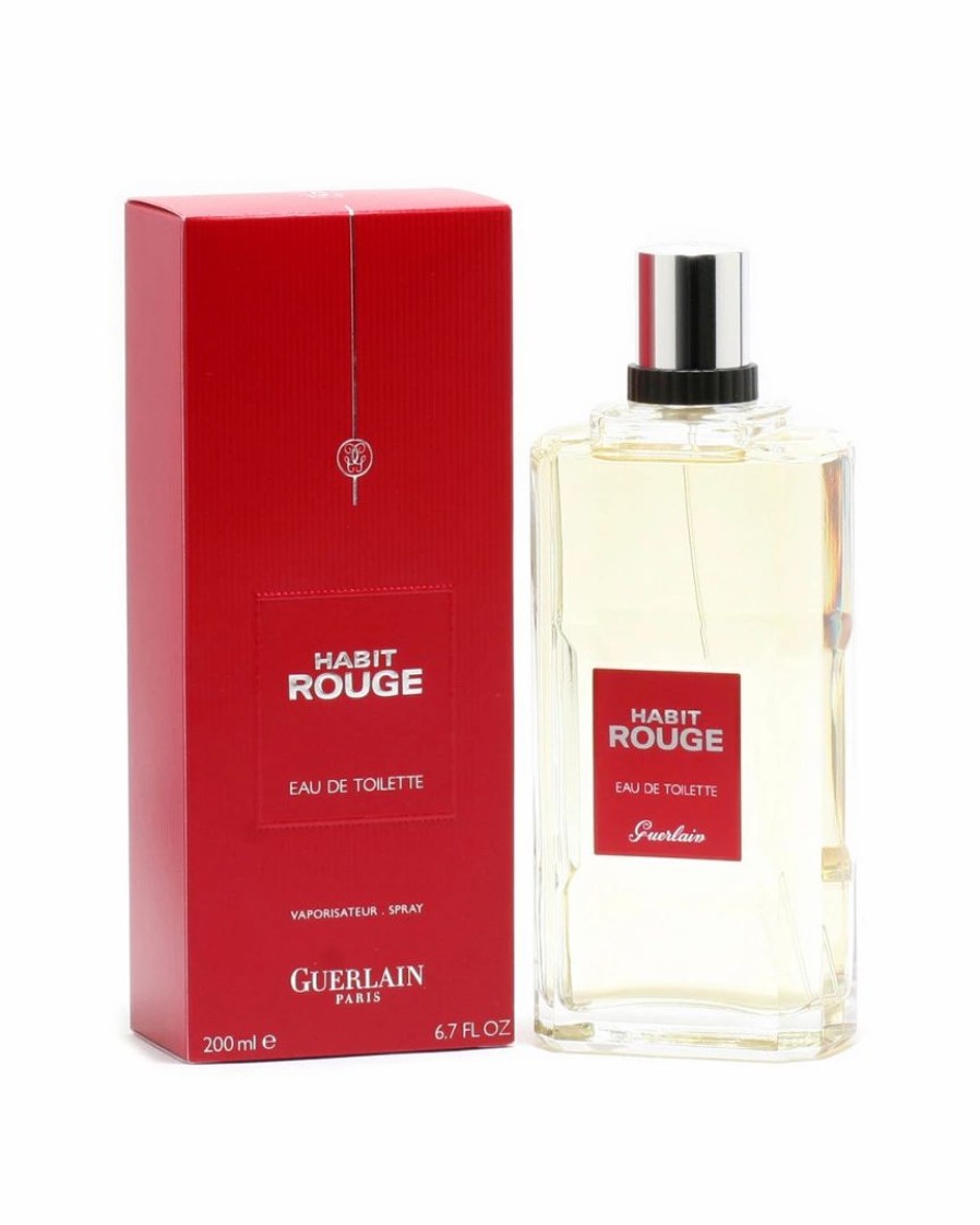 Cologne & Aftershave | * Guerlain Men'S Habit Rouge 6.7Oz Eau De Toilette Spray Cologne & Aftershave