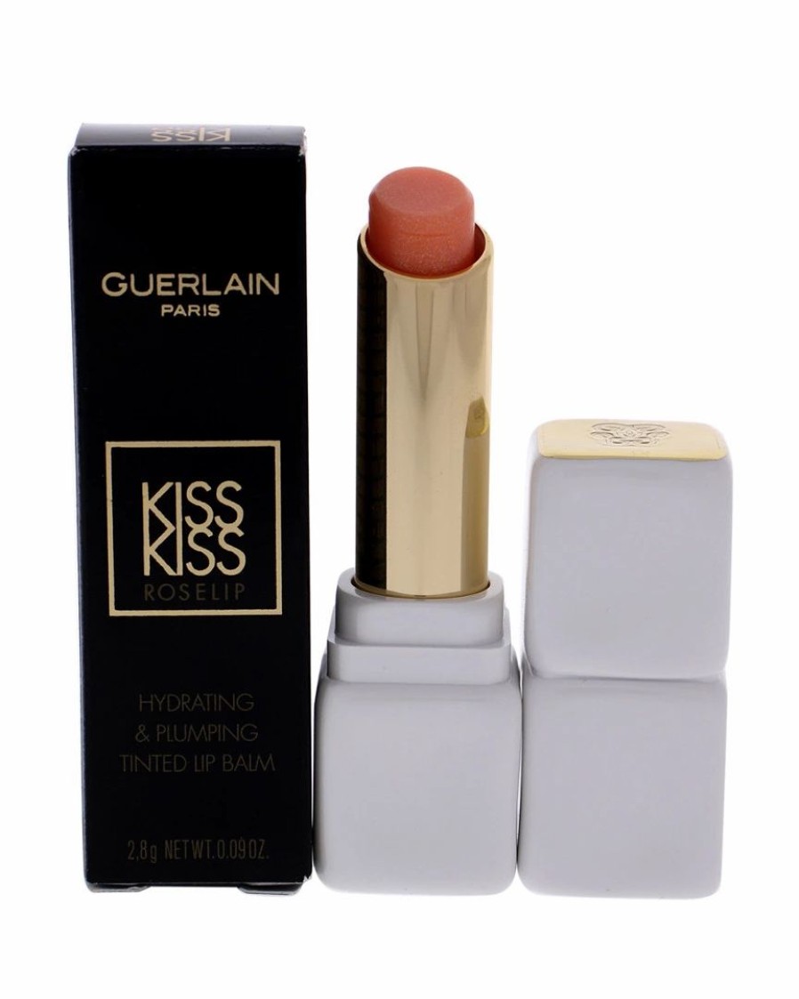 Lip & Cheek Makeup | * Guerlain 0.09Oz #R347 Peach Sunrise Kisskiss Roselip Hydrating Plumping Tinte Women Lip & Cheek Makeup