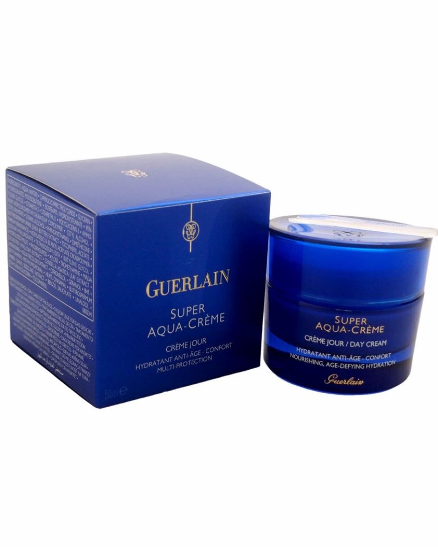 Moisturizers & Eye Cream | * Guerlain Women'S 1.6Oz Super Aqua Creme Day Cream Moisturizers & Eye Cream