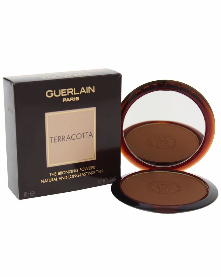 Lip & Cheek Makeup | * Guerlain 0.35Oz #05 Medium Brunettes Terracotta The Bronzing Powder Women Lip & Cheek Makeup