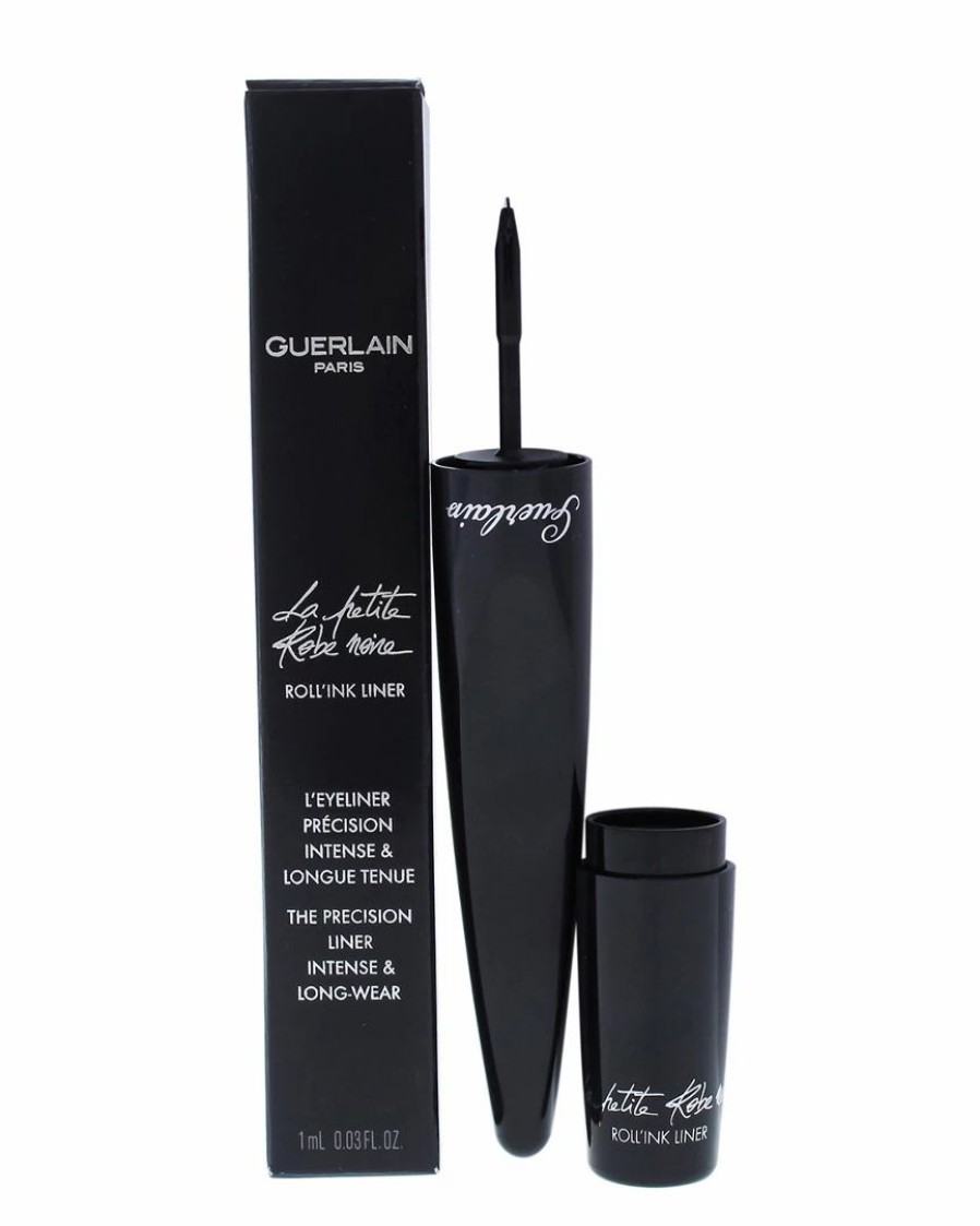 Face & Eye Makeup | * Guerlain 1 Ml #01 Black Ink La Petite Robe Noire Roll Ink Liner Women Face & Eye Makeup